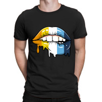 Dripping Lips Aroace Pride T-shirt | Artistshot