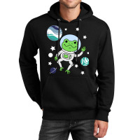 Frog In Space Oriented Aroace Pride Unisex Hoodie | Artistshot