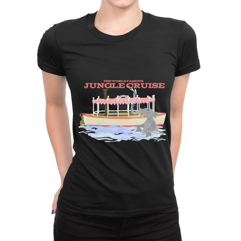 Jungle Cruise Ladies Fitted T-Shirt by cm-arts | Artistshot