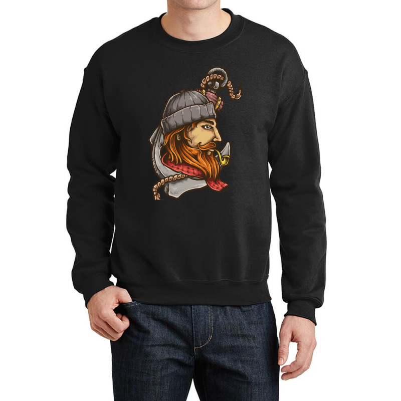 Skipper Crewneck Sweatshirt by cm-arts | Artistshot