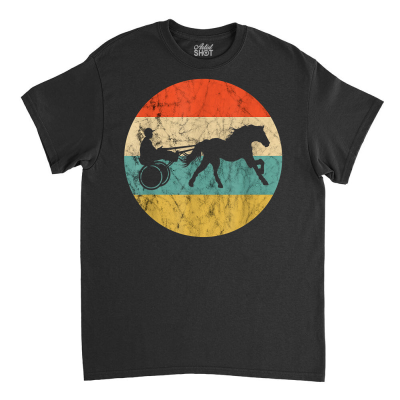 Horse Racing Owner Retro Vintage Equitation Harness Racing T Shirt Classic T-shirt | Artistshot