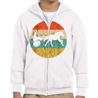 Horse Racing Owner Retro Vintage Equitation Harness Racing T Shirt Youth Zipper Hoodie | Artistshot