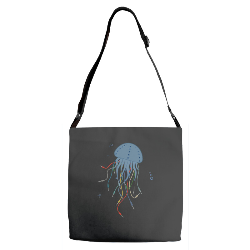 Modular Jellyfish Synthesizer For Musician Adjustable Strap Totes | Artistshot