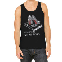 Holy Bible Stand On His Word Rhinestone Funny Christian T Shirt Tank Top | Artistshot