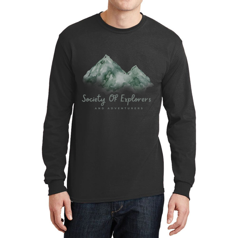 Society Of Explorers And Adventurers   (5) Long Sleeve Shirts by cm-arts | Artistshot