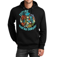 Future Marine Biologist Ocean Life Drawing Whale Octopus Unisex Hoodie | Artistshot