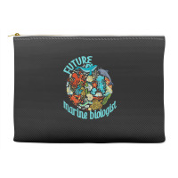 Future Marine Biologist Ocean Life Drawing Whale Octopus Accessory Pouches | Artistshot