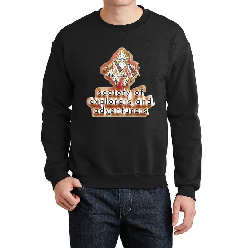 Society Of Explorers And Adventurers  (3) Crewneck Sweatshirt by cm-arts | Artistshot