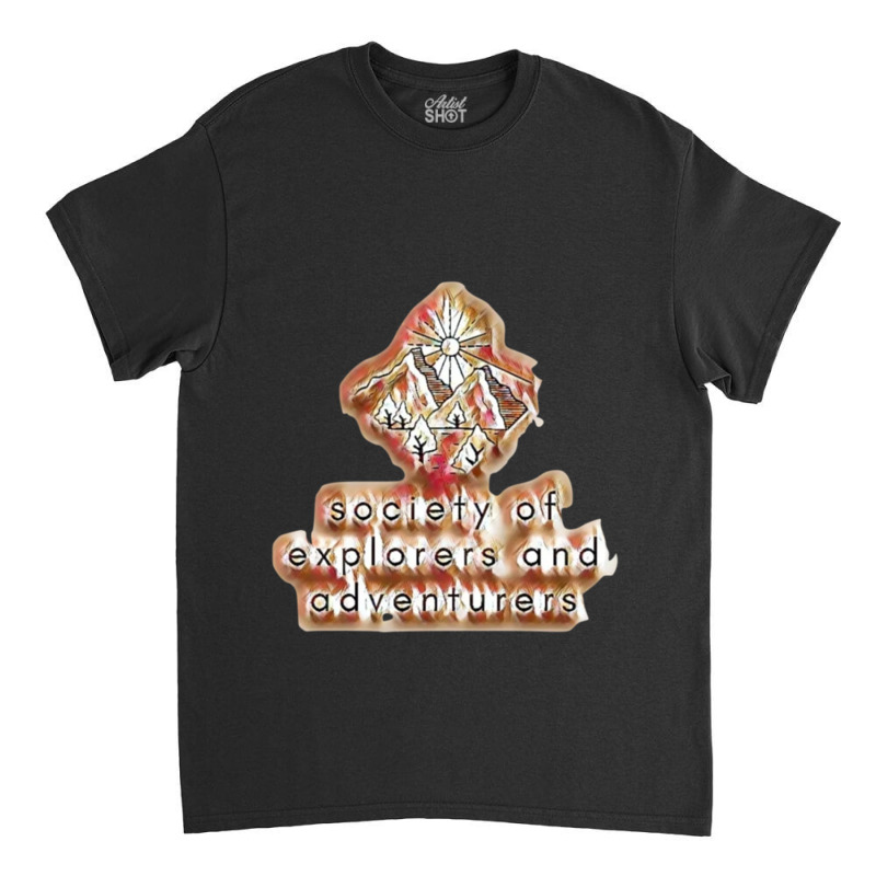 Society Of Explorers And Adventurers  (3) Classic T-shirt by cm-arts | Artistshot