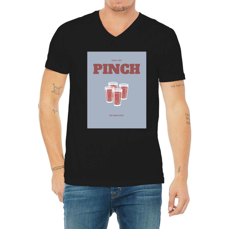 Pinch V-Neck Tee by cm-arts | Artistshot