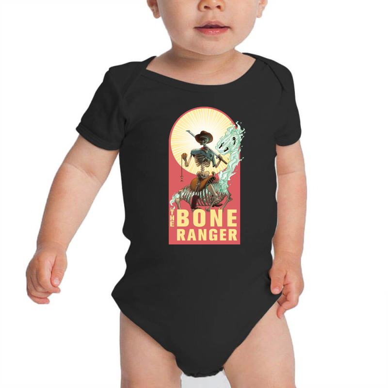 The Bone Ranger, The Bone Ranger Vintage, The Bone Ranger Art, The Bon Baby Bodysuit by cm-arts | Artistshot