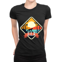 Society Of Explorers And Adventurers Active Ladies Fitted T-shirt | Artistshot