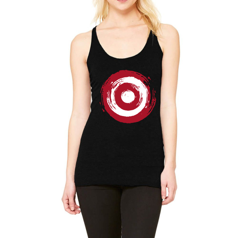 Grunge Target Racerback Tank by cm-arts | Artistshot