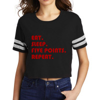 South Carolina Five Points Scorecard Crop Tee | Artistshot