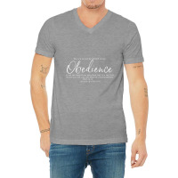 Obedience Is The Fruit Premium V-neck Tee | Artistshot