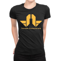 Starbound Terrenne Protectorate Ladies Fitted T-shirt | Artistshot