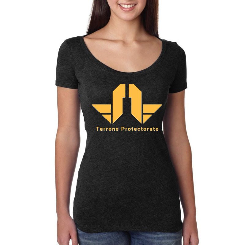 Starbound Terrenne Protectorate Women's Triblend Scoop T-shirt by cm-arts | Artistshot