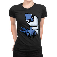 Bird Expert T  Shirt Blue Jay Bird Cyanocitta Cristata T  Shirt Ladies Fitted T-shirt | Artistshot