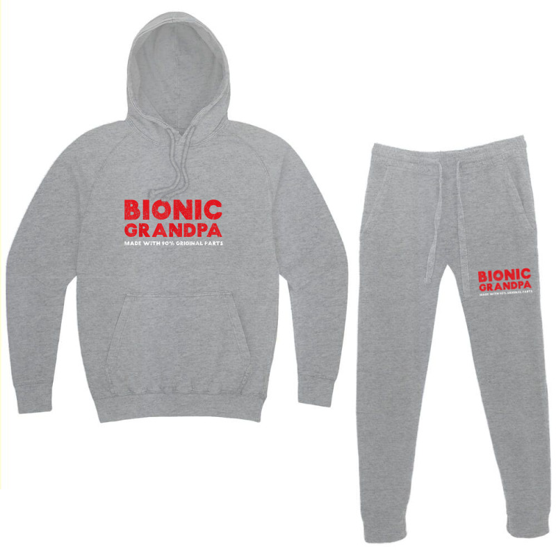 Mens Bionic Grandpa Knee Hip Replacement 90 Original Parts Hoodie & Jogger Set | Artistshot