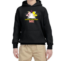 Play Whit Me Youth Hoodie | Artistshot