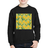 Magnolia Yellow Travellers Palm Youth Sweatshirt | Artistshot