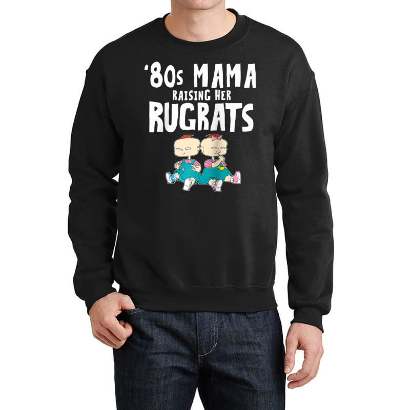 Mademark X Rugrats 80s Mama Raising Her Rugrats Phil & Lil Crewneck Sweatshirt by Kandurip541 | Artistshot