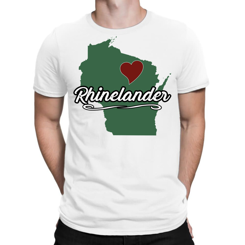 Rhinelander Wisconsin  Wi Usa City State Souvenir   Graphic Pullover H T-shirt | Artistshot