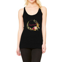 Sassenach Dragonfly Floral Wreath Gaelic Scottish Racerback Tank | Artistshot