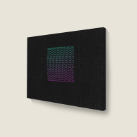 Synthesizer Waveforms Landscape Canvas Print | Artistshot