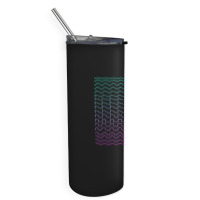 Synthesizer Waveforms Skinny Tumbler | Artistshot