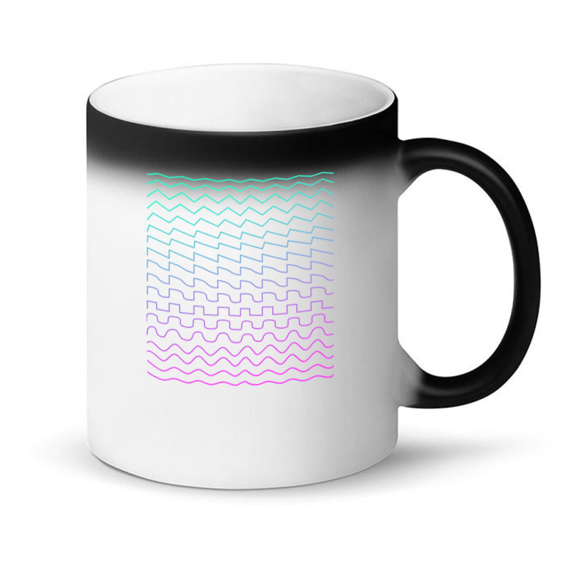 Synthesizer Waveforms Magic Mug | Artistshot