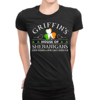 Griffin Shirt House Of Shenanigans St Patricks Day T Shirt Ladies Fitted T-shirt | Artistshot