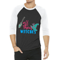 Rainbow Girls Boys First Day Of All Them Witches Broom Stars And Hats  3/4 Sleeve Shirt | Artistshot