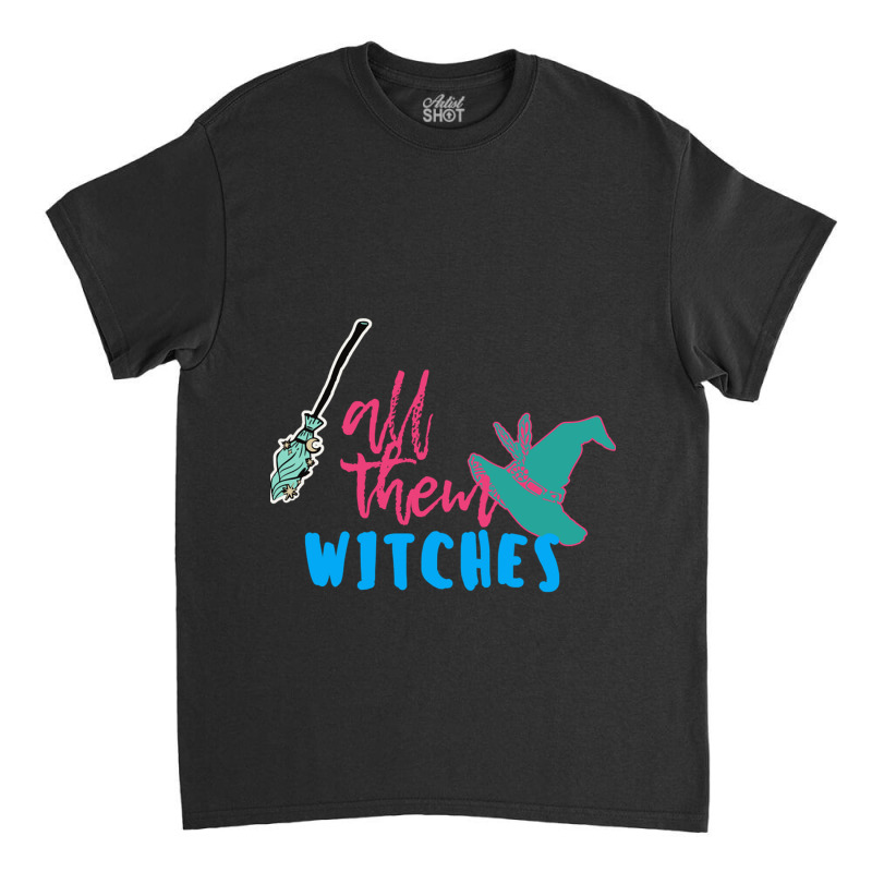 Rainbow Girls Boys First Day Of All Them Witches Broom Stars And Hats  Classic T-shirt by cm-arts | Artistshot