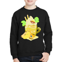 Monkey Banana Milkshake Youth Sweatshirt | Artistshot