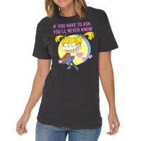 Mademark X Rugrats Angelica If You Have To Ask, You'll Never Know Vintage T-shirt | Artistshot