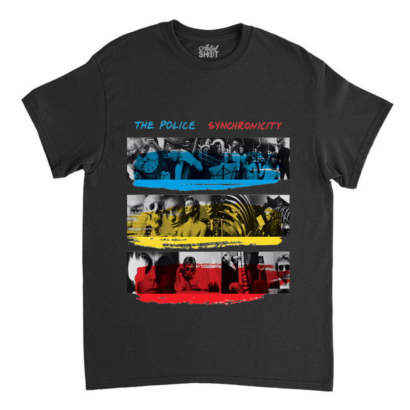 Synchronicity  The Police Classic T-shirt by cm-arts | Artistshot