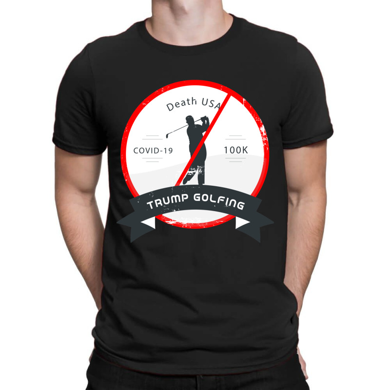 Stop Trump Golfing T-shirt | Artistshot