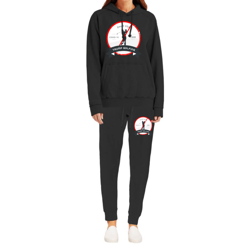 Stop Trump Golfing Hoodie & Jogger Set | Artistshot