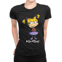 Mademark X Rugrats Angelica Pickles Girl Boss Rugrats Ladies Fitted T-shirt | Artistshot