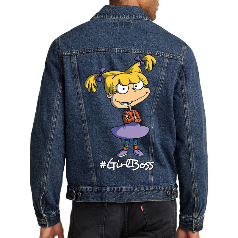 Mademark X Rugrats Angelica Pickles Girl Boss Rugrats Men Denim Jacket by Kandurip541 | Artistshot