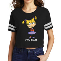 Mademark X Rugrats Angelica Pickles Girl Boss Rugrats Scorecard Crop Tee | Artistshot