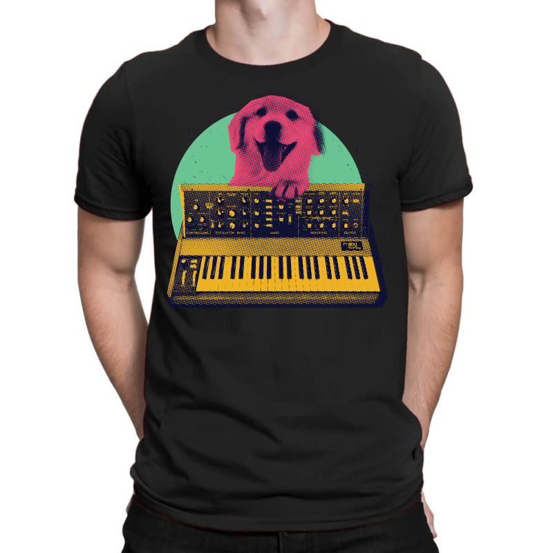 Retro Analogue Synthesizer Synth Dog, Retro Analogue Synthesizer Synth T-shirt | Artistshot