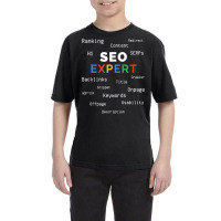 Website Ranking Marketing Manager Online Seo Expert T Shirt Youth Tee | Artistshot