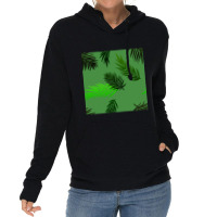 Palm Leaves Lightweight Hoodie | Artistshot