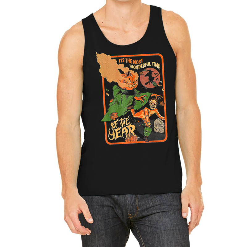 Its The Most Wonderful Time Of The Year Vintage Halloween Tank Top by Fashzilla | Artistshot