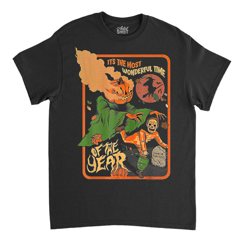 Its The Most Wonderful Time Of The Year Vintage Halloween Classic T-shirt by Fashzilla | Artistshot