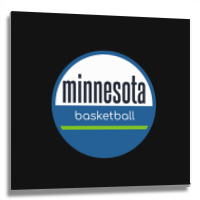 Minnesota Basketball-bchns Metal Print Square | Artistshot