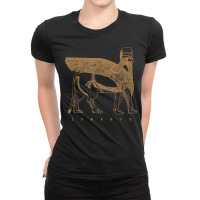 Lamassu Winged Lion Assyrian Sumerian Mesopotamia Ladies Fitted T-shirt | Artistshot