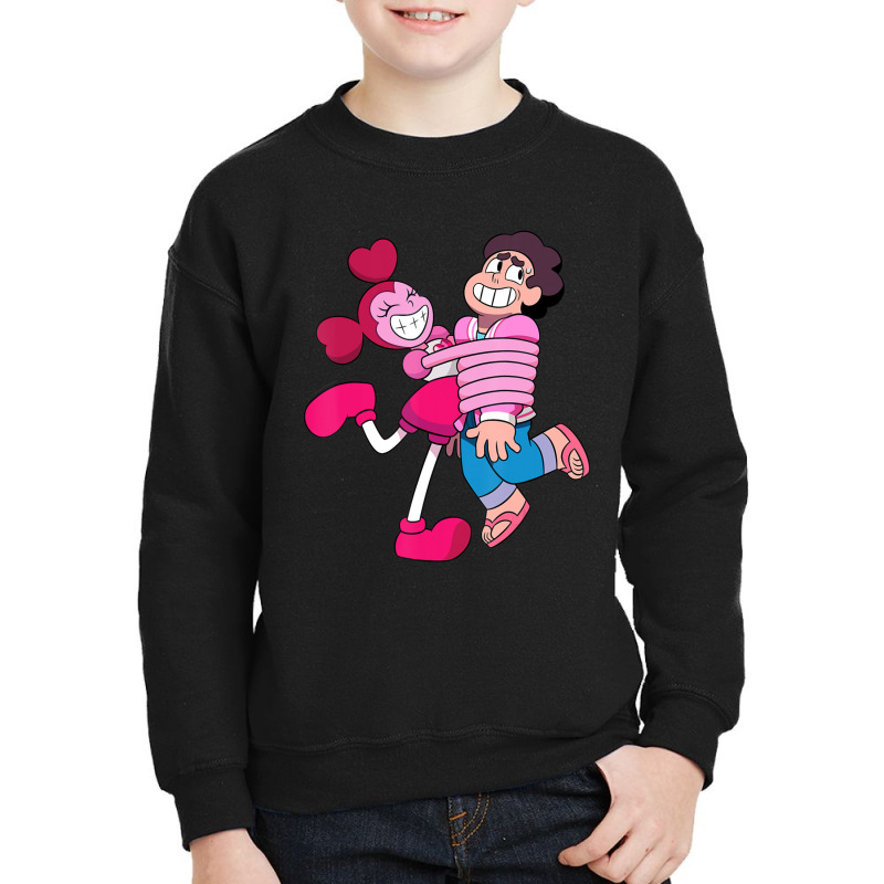 Steven Universe Spinel Loves Steven Youth Sweatshirt by laughingtuy | Artistshot